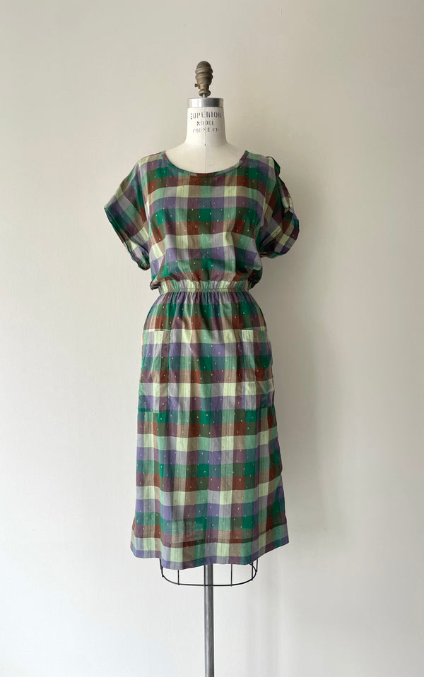 Forest Plaid Dress