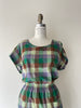 Forest Plaid Dress