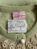 Tatted Lace Cashmere Cardigan | 1950s