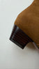 Tobacco Suede Ankle Boot