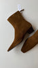 Tobacco Suede Ankle Boot