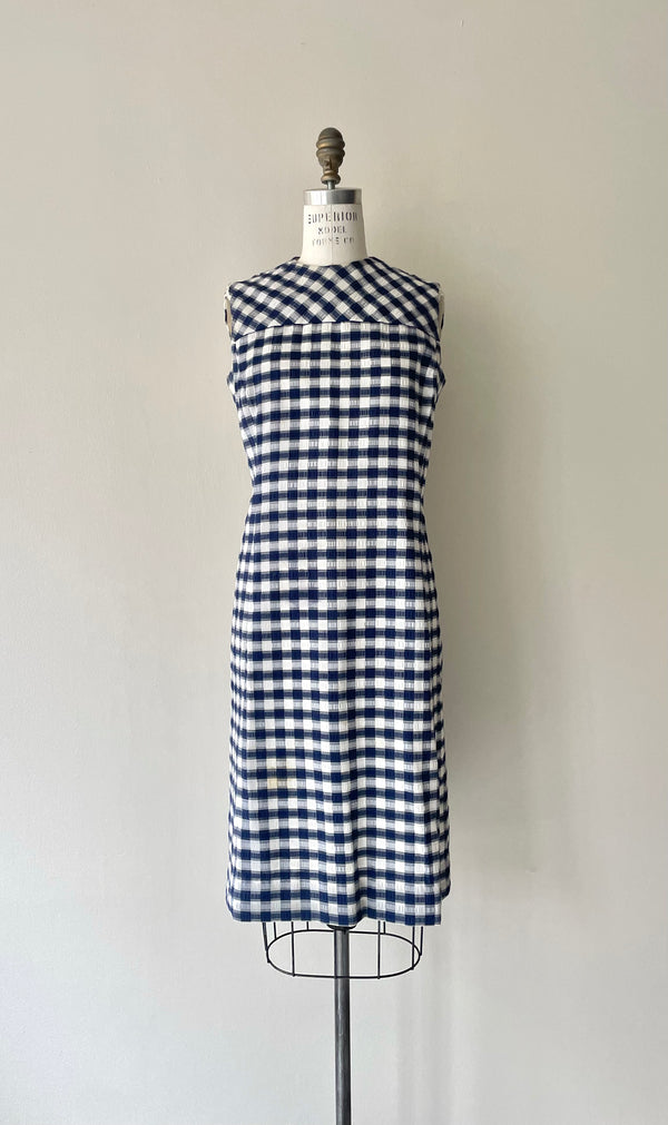 Gingham Shift Dress | 1960s