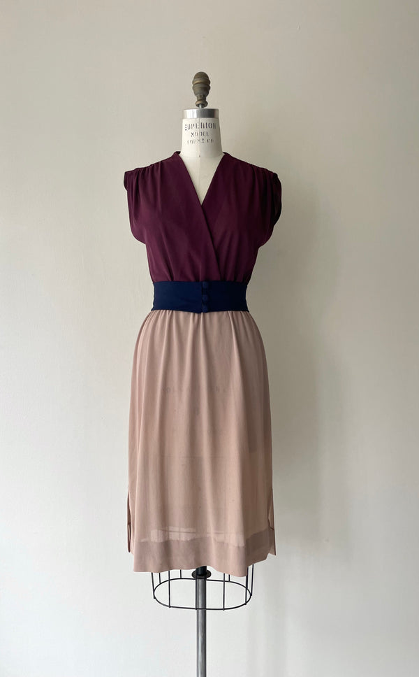 Tonal Shift Dress | 1970s