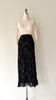 Cachet Burntout Velvet Skirt | 1990s