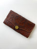 Tooled Leather Clutch | 1940s