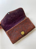Tooled Leather Clutch | 1940s