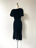 Nyx Silk Velvet Dress | 1930s