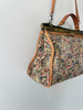 Tapestry & Leather Weekender | 1960s
