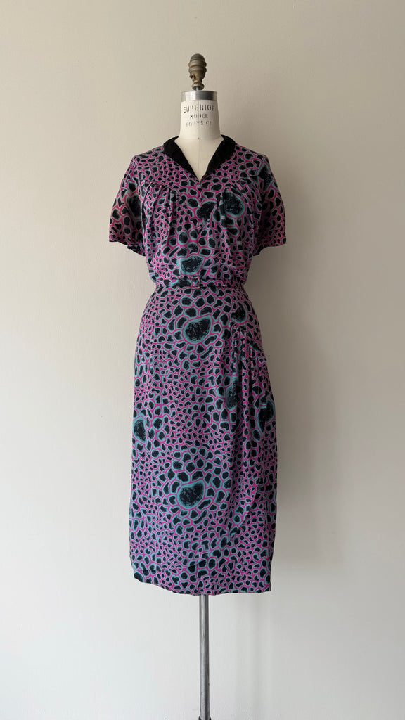 Geological Dress | 1940s