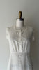 1930s Cotton Embroidered Dress