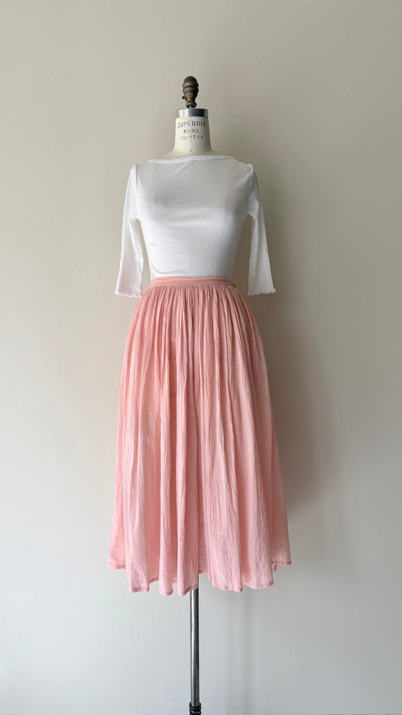 Esprit Cotton Gauze Skirt | 1980s