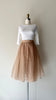 Toasted Sheer Skirt | 1950s