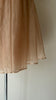 Toasted Sheer Skirt | 1950s