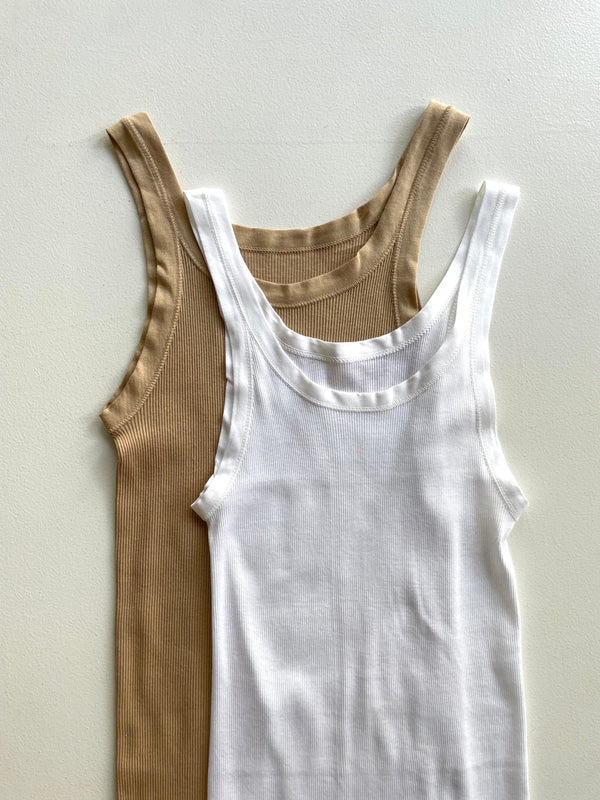 Vintage Ribbed Tanks | 1960s