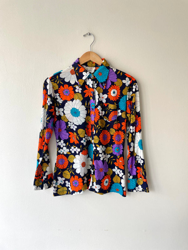 Autumn Garden Shirt | 1970s