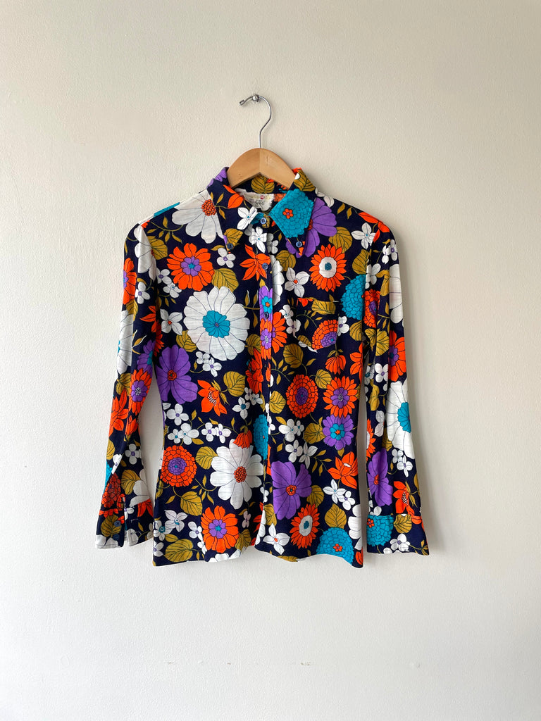 Autumn Garden Shirt | 1970s