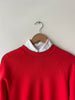 Red Raglan Sweatshirt | 1980s