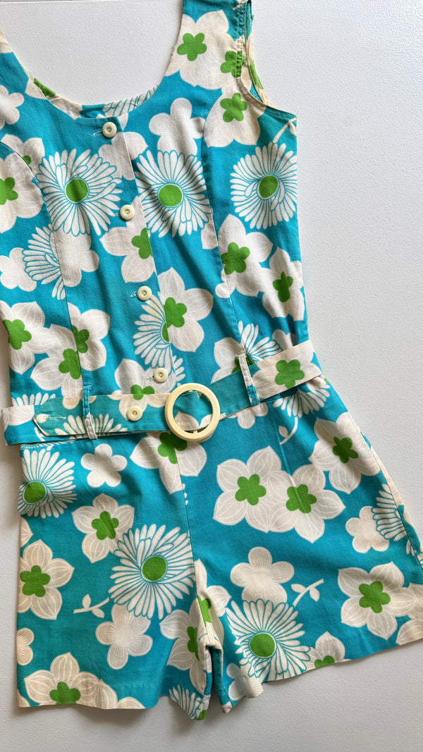 Modflower Romper | 1960s