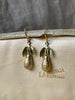 Golden Pear Earrings | Michaud