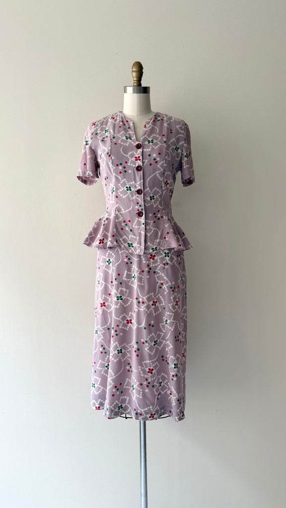 Clover Dress | 1930s