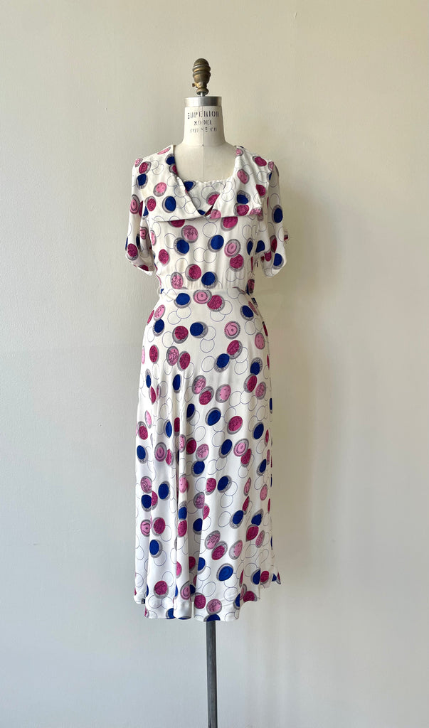 Gathering Circle Dress | 1940s