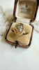 Vintage 10K Moss Agate Ring