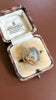 Vintage 10K Moss Agate Ring
