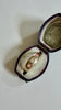10K Coral & Seed Pearl Ring