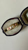 10K Coral & Seed Pearl Ring