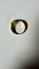 10K Coral & Seed Pearl Ring