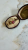 10K Garnet Claddagh Ring