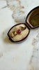 10K Garnet Claddagh Ring