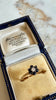 10K Sapphire & Diamond Ring
