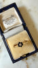 10K Sapphire & Diamond Ring
