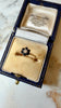 10K Sapphire & Diamond Ring