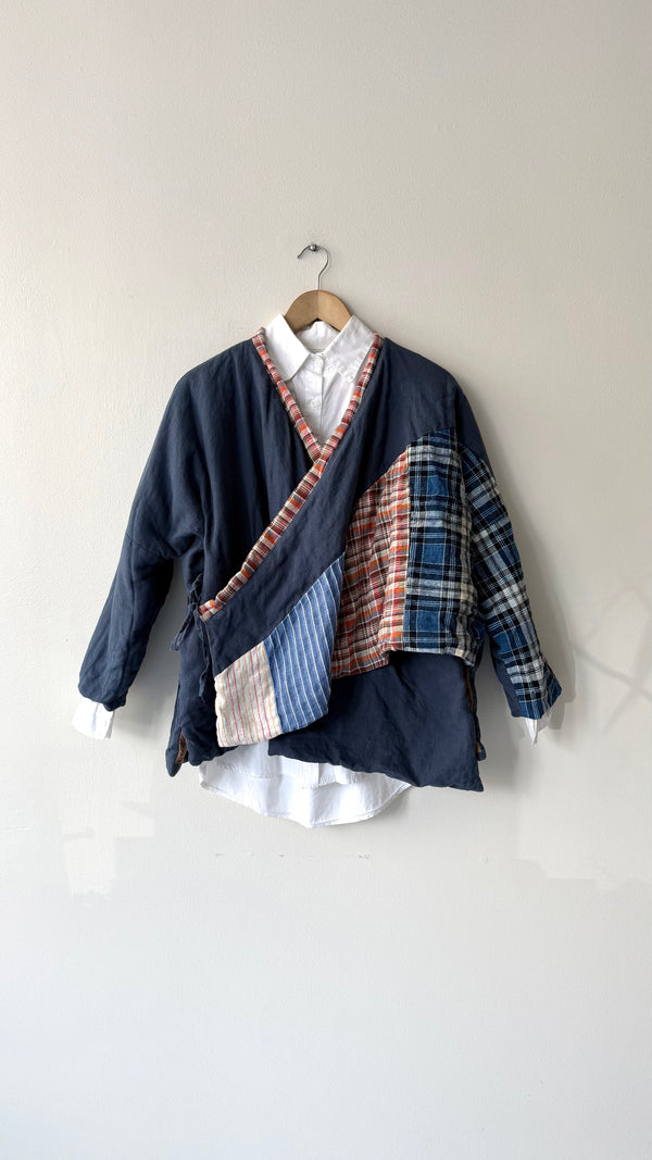 Patchwork Quilted Cotton Jacket
