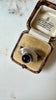 Modernist Sterling & Amethyst Ring