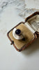 Modernist Sterling & Amethyst Ring