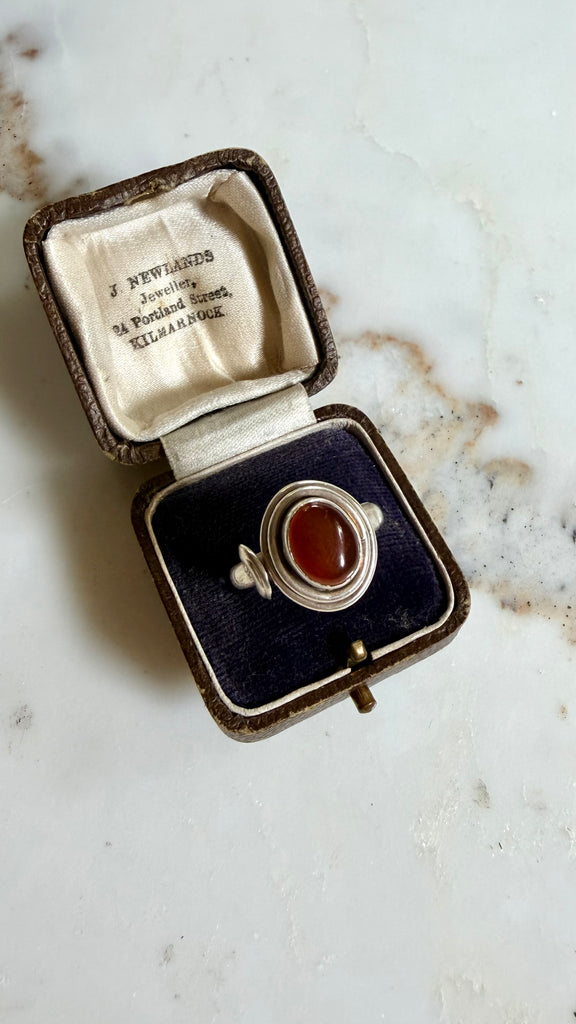 Sterling Carnelian Ring