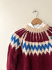 Handknit Wool Lopi Sweater | 1960s