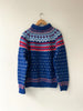 Handknit Wool Fair Isle | 1960s