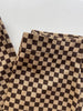 Checkerboard Knit Pant