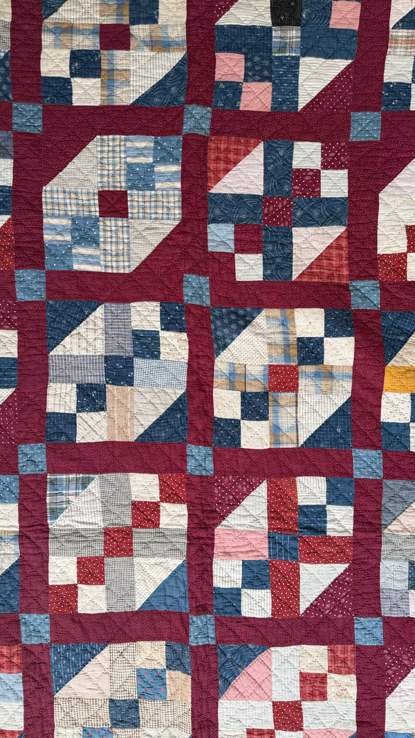 Antique Road to the White House Quilt