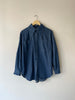 Dagger Collar Denim Shirt