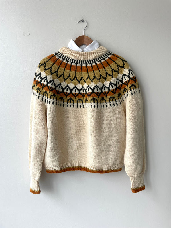 Norse Knit Wool Sweater | 1960s