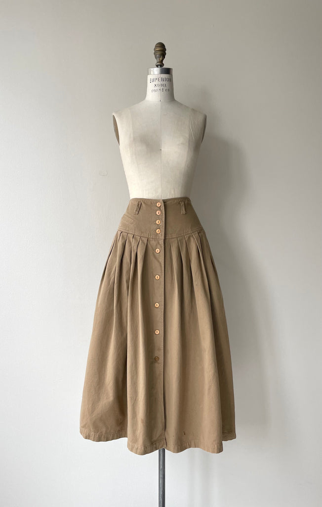 Esprit Twill Skirt | 1980s