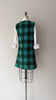 Corduroy Plaid Jumper Dress | 1960s