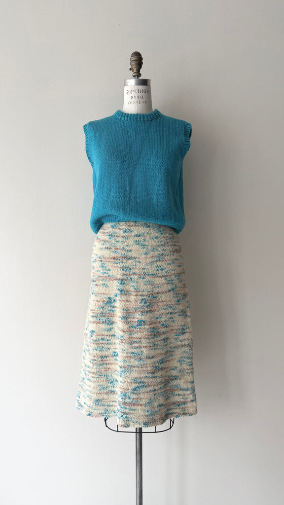 Big Sky Handknit Sweater & Skirt | 1960s