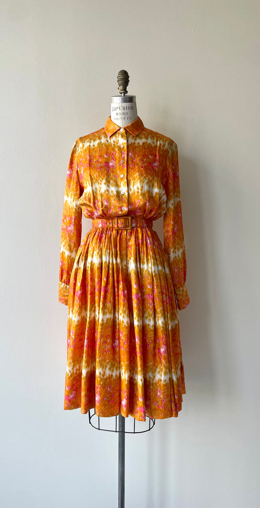 Anne Fogarty Silk Dress | 1950s