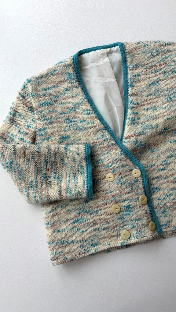 Big Sky Handknit Wool Jacket | 1960s
